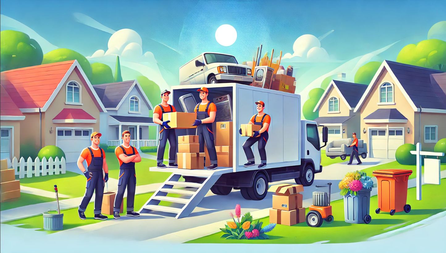 Professional junk haulers header image