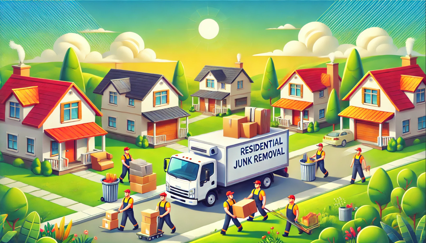 Residential junk removal header image