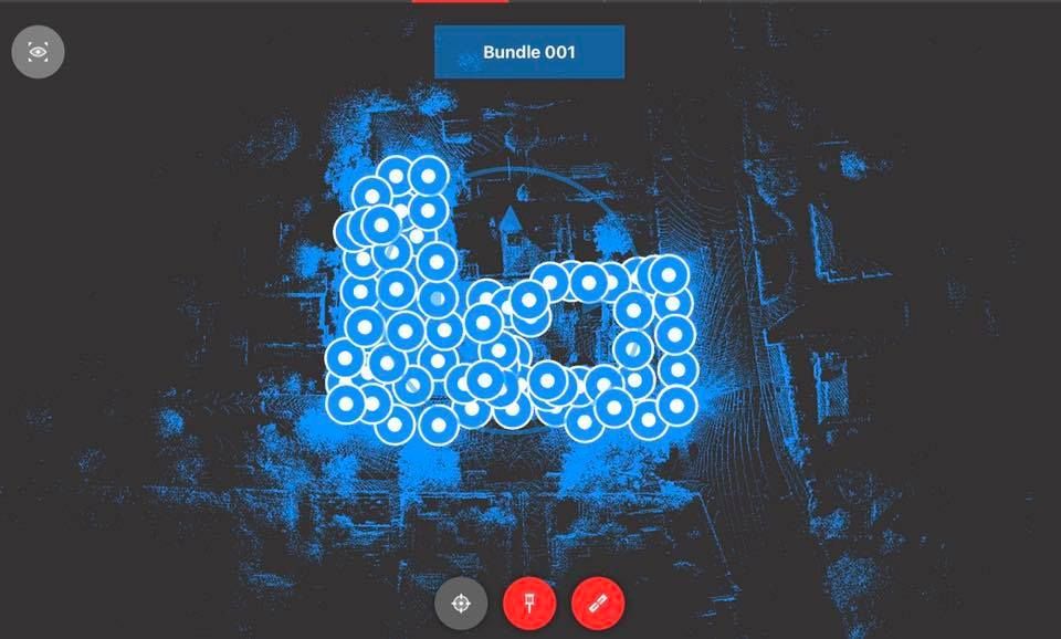 Blue Dots from Laser Scanning — Hobart, TAS — Another Perspective
