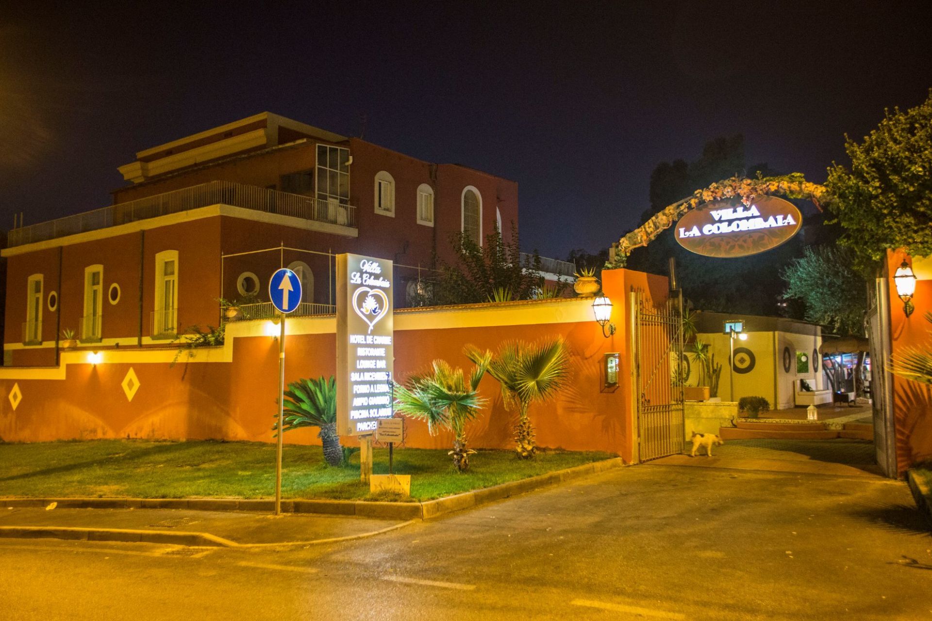 external view of villa