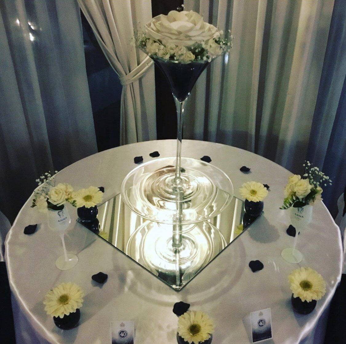 decorated table