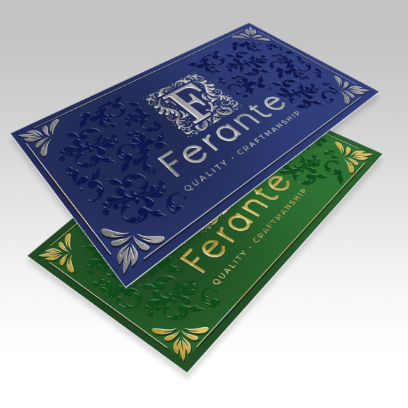 Raised Spot UV Postcards