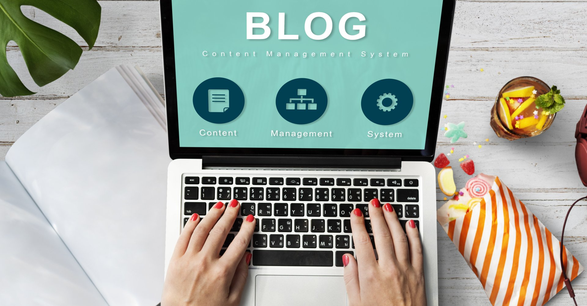 Blog content management system