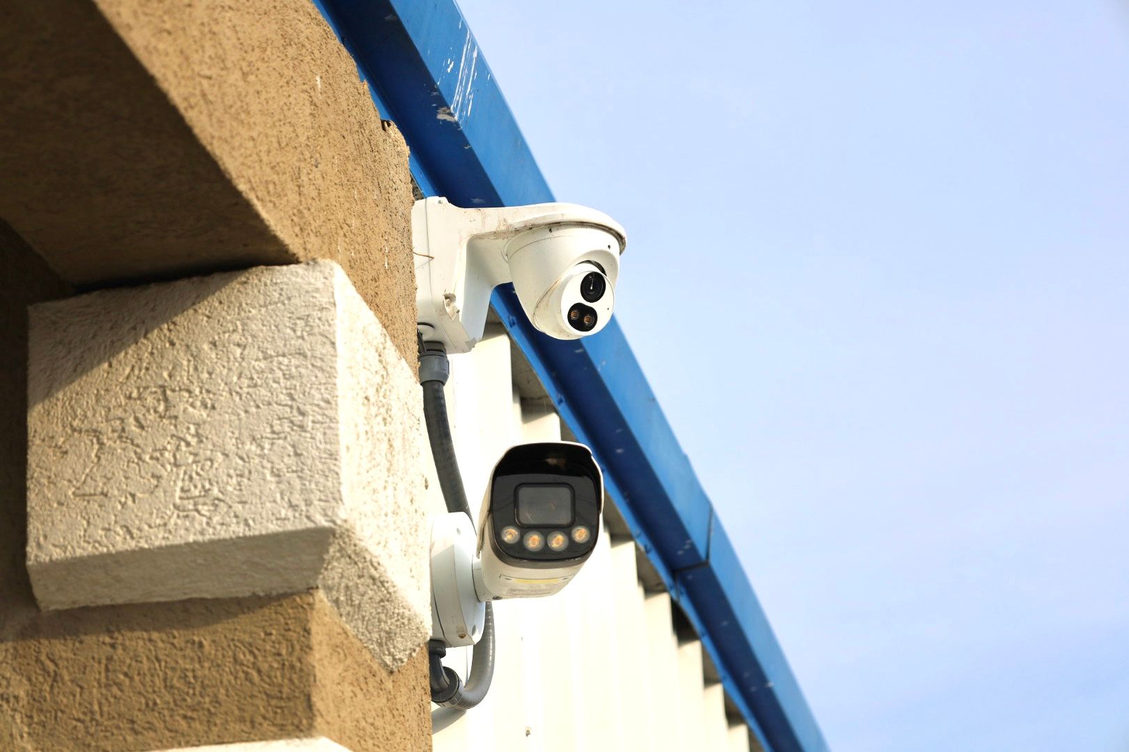 This is an image of Magnolia Storage's security cameras at a storage unit facility in murray ky