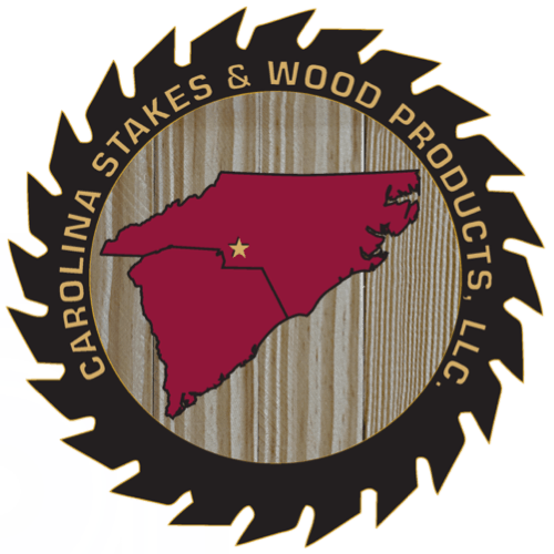 A logo for carolina stakes and wood products llc