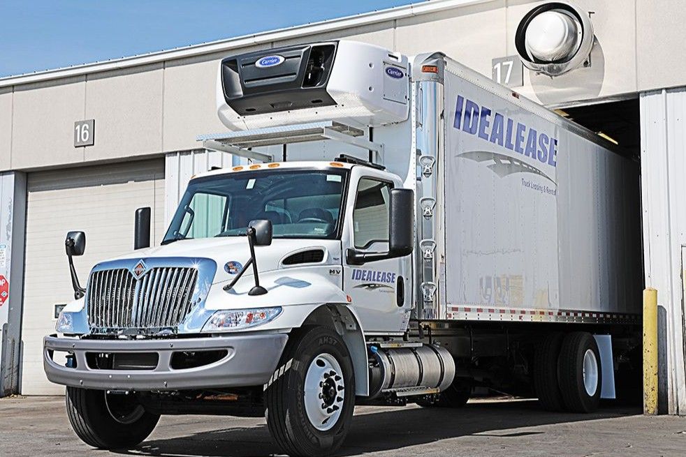 Refrigeration Trucks for Rent at Idealease of Chattanooga