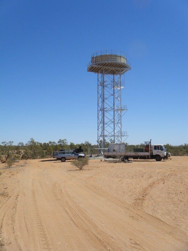 Elevated Tanks Stand Construction