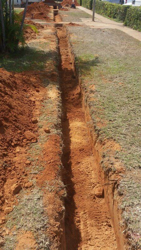 Excavations, Trenching And Clearing Of Drains