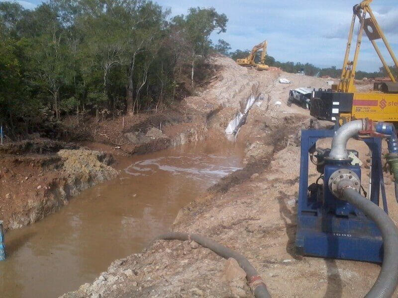 Pipe Laying - Mitchell Creek