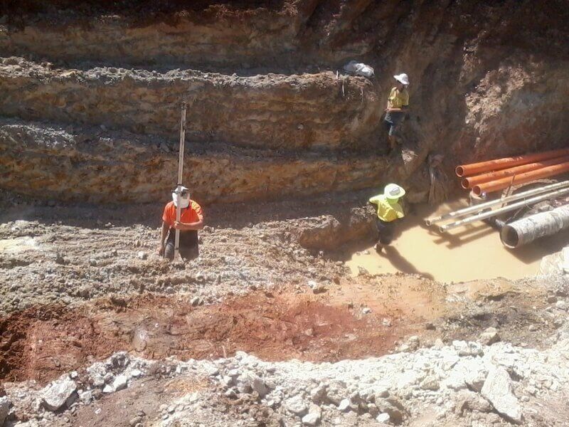 Pipe Laying - Mitchell Creek