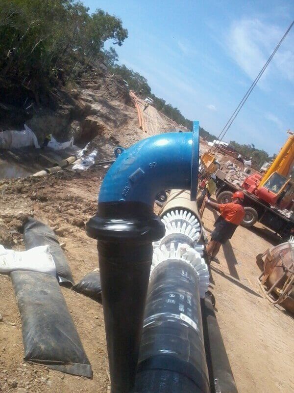 Pipe Laying - Mitchell Creek