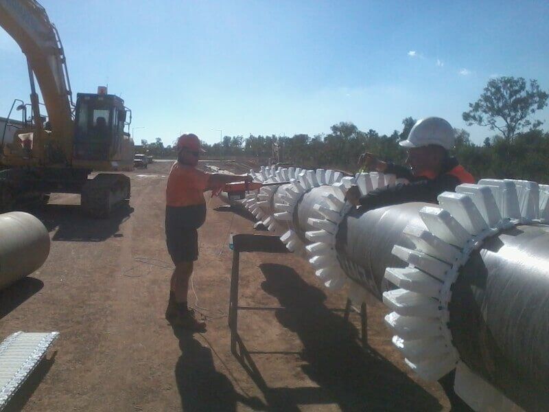 Pipe Laying - Mitchell Creek