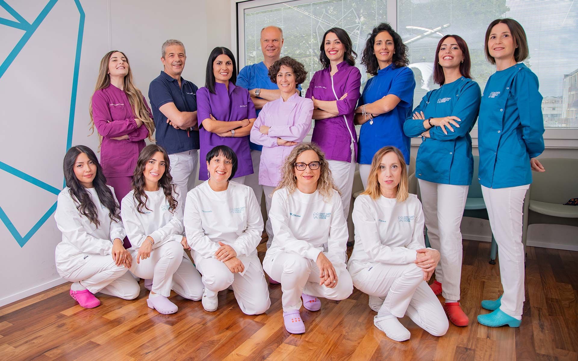 Il Team dello Studio Dentistico Donati Sarti Frenguelli Ferroni