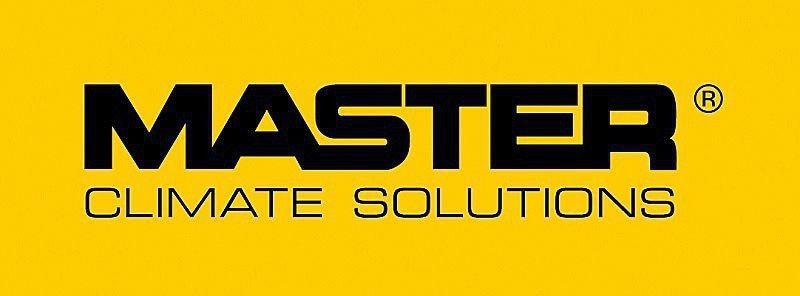The master climate solutions logo is on a yellow background.