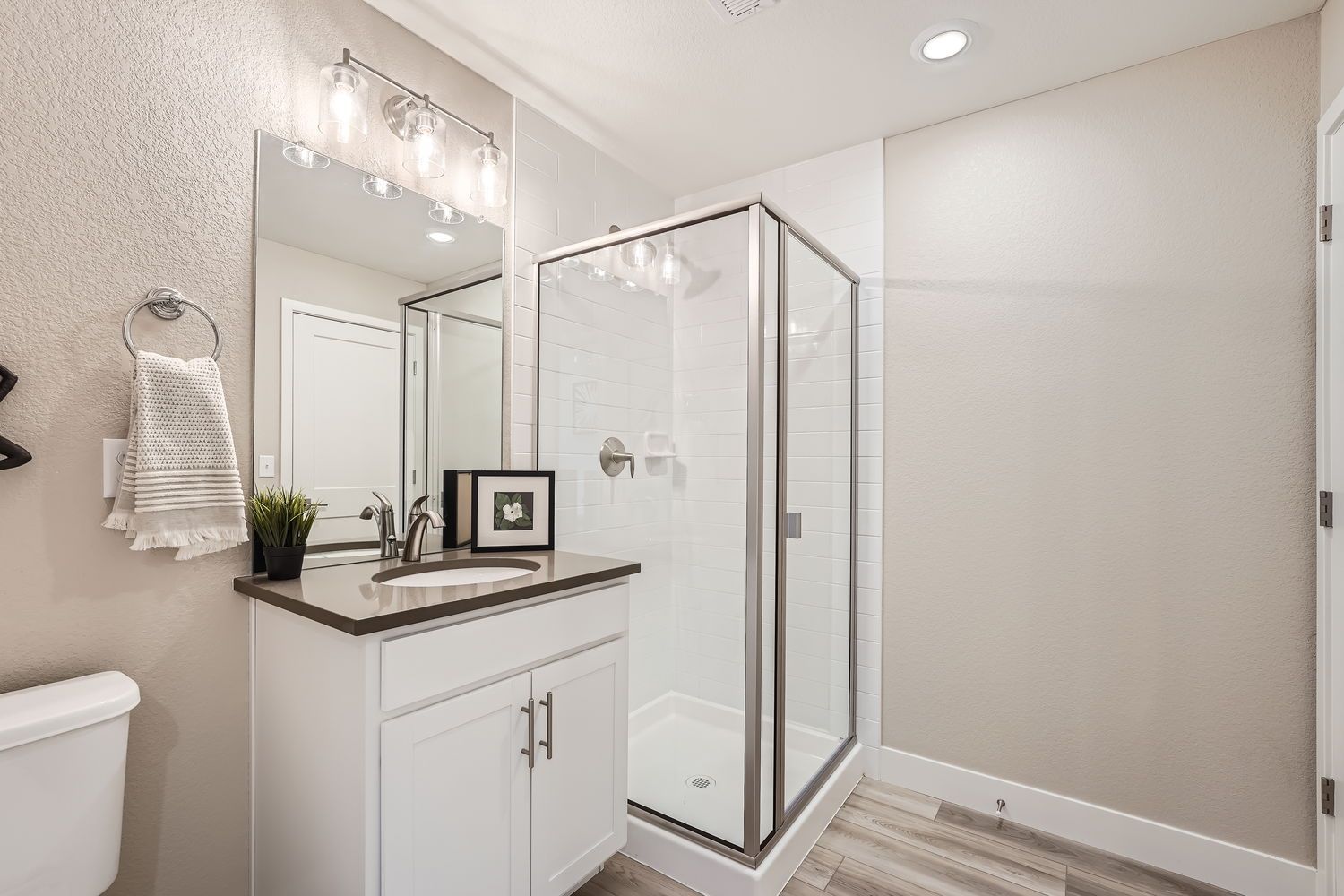 Blue floor plan bottom floor bathroom