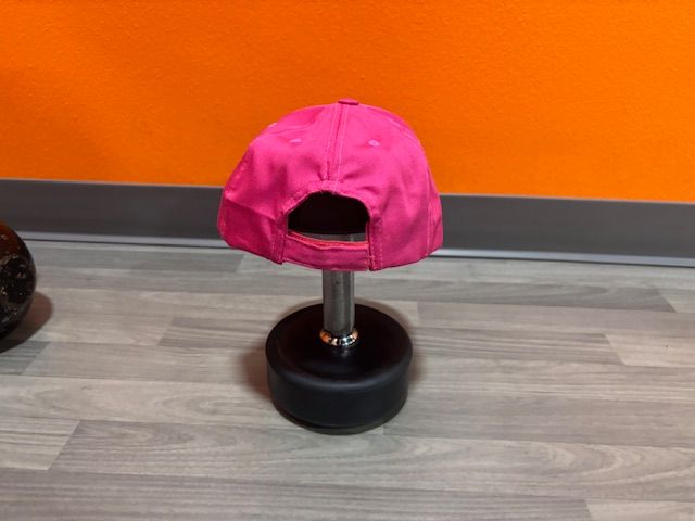 Pink Badrap Hat Pony Tail