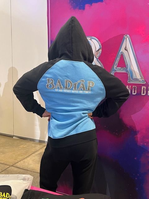 Badrap Black and Blue Full Zip Jacket