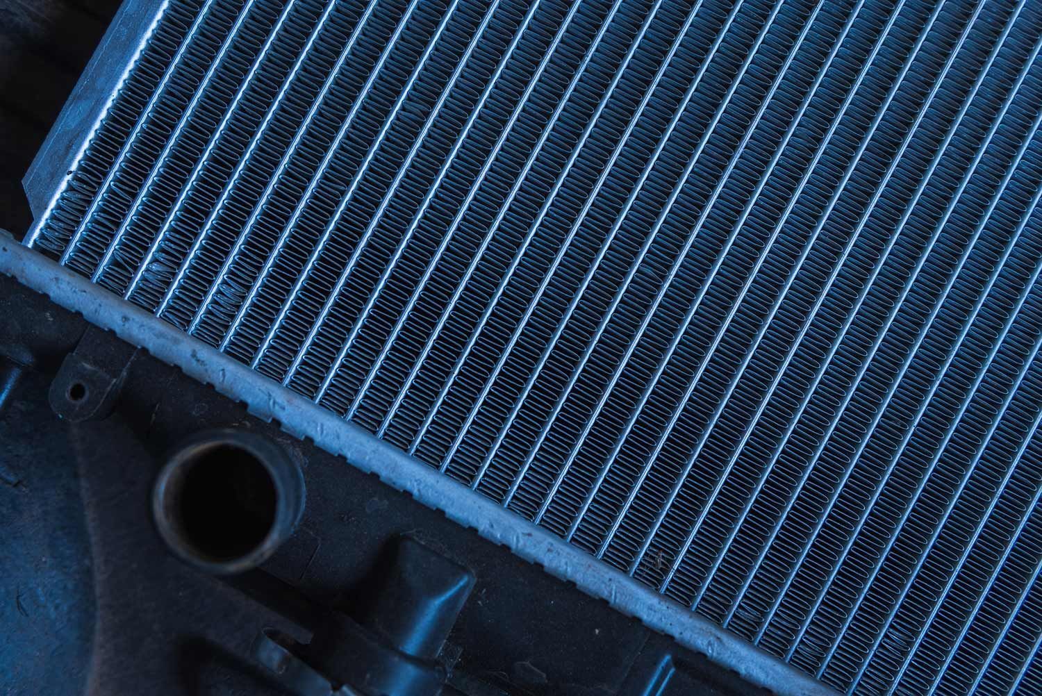 Old Radiator of a Car