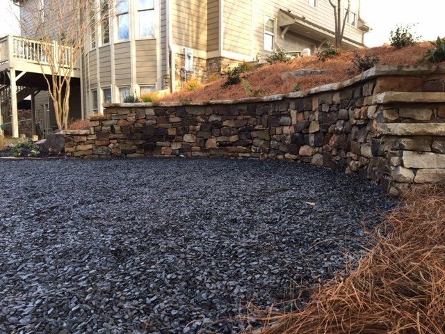 Stone Wall // Drainage