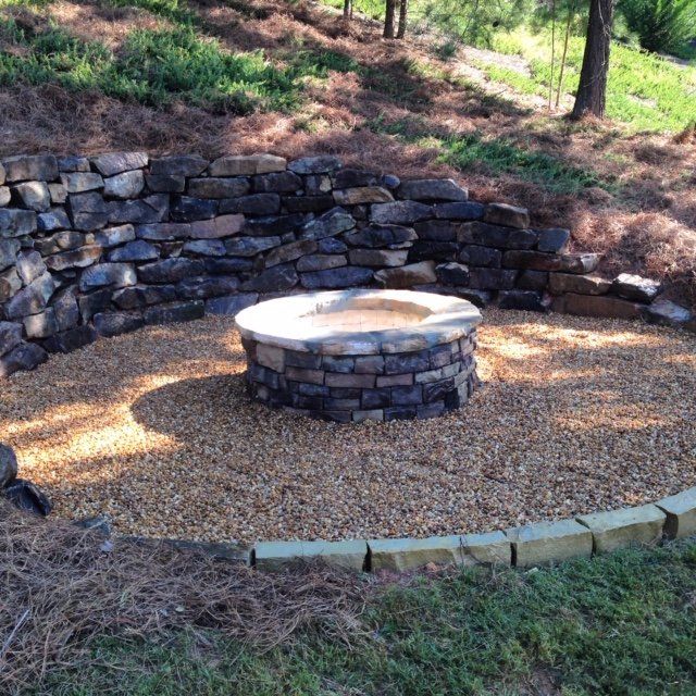 Firepit Installation