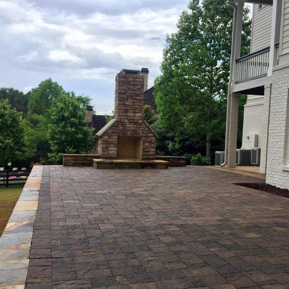 Outdoor Area - Fireplace