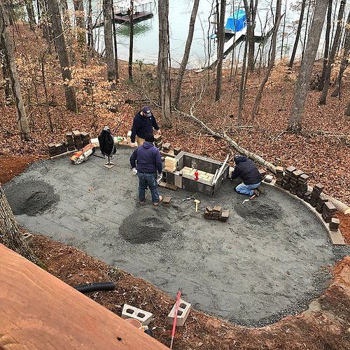Hardscape project