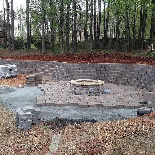 Hardscapes / Firepit project
