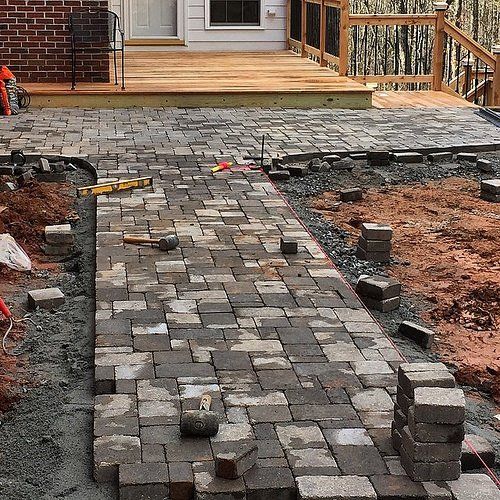 Hardscape - Stone Sidewalk