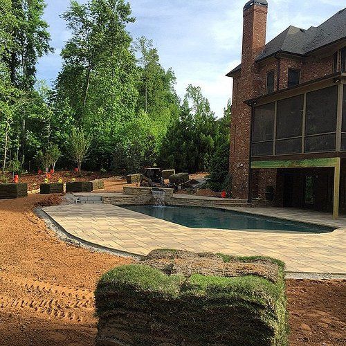 Pool Deck build