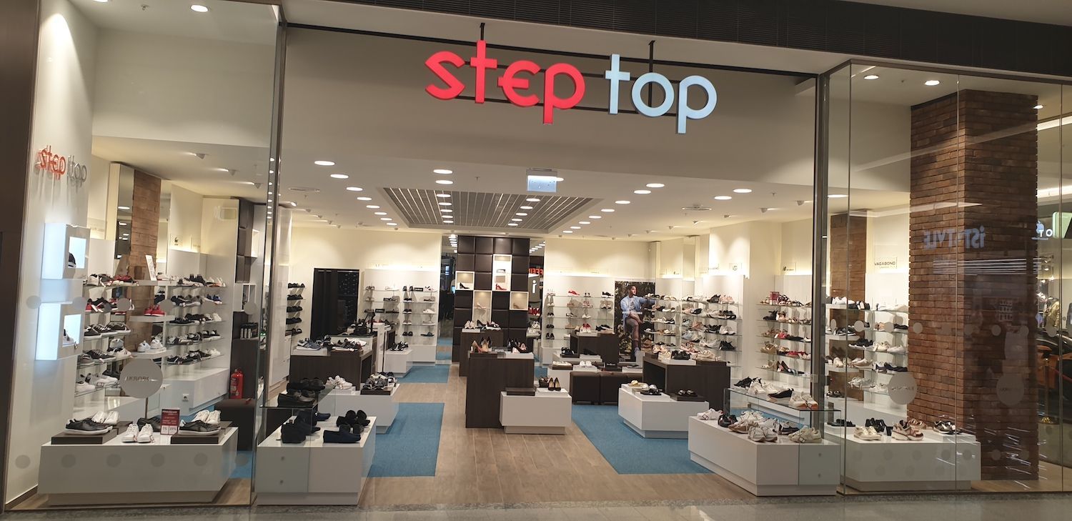 step top batų parduotuvė