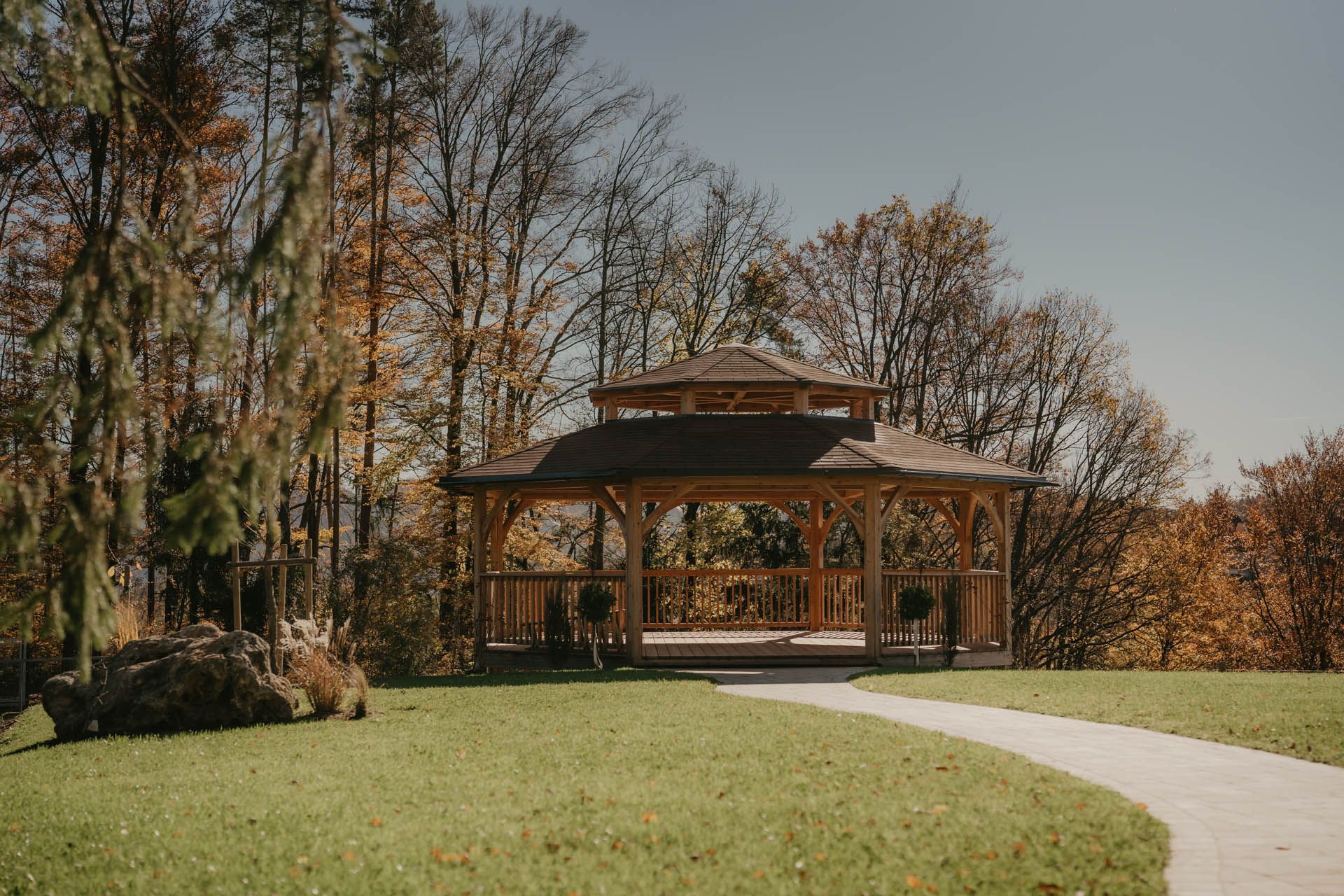 Gebäude Eventlocation Wollschlager