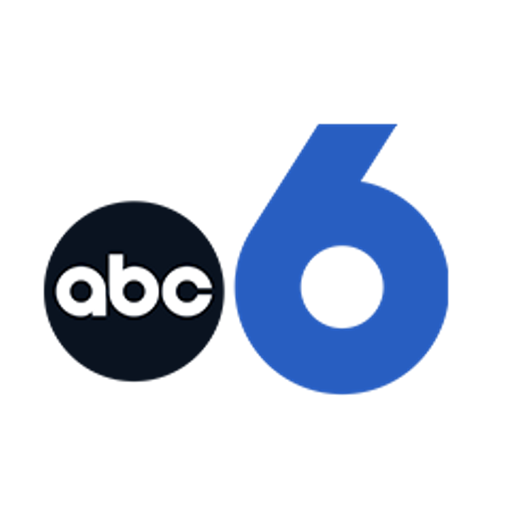 A logo for abc 6 is shown on a white background