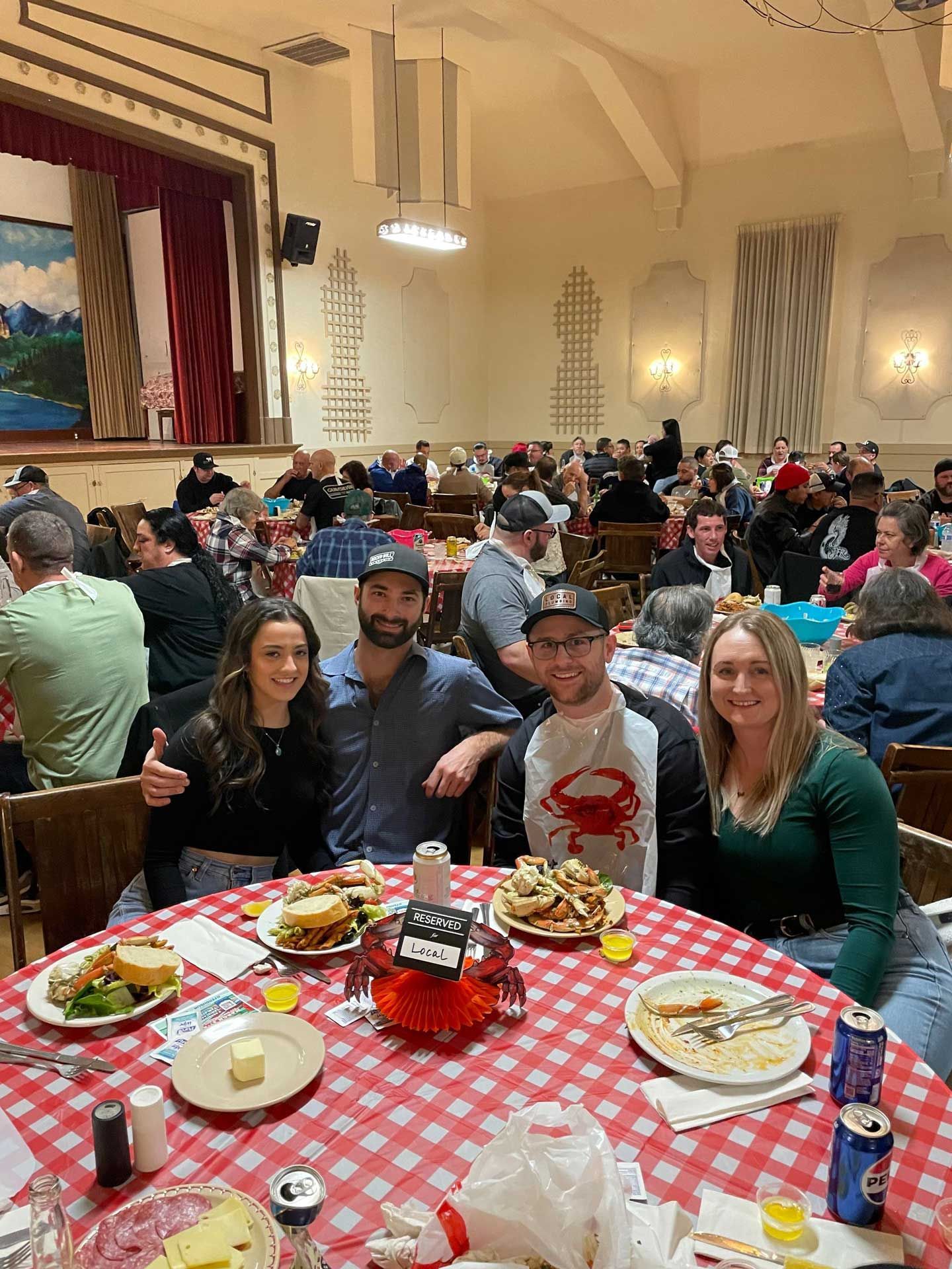 Rocky Hill Owner Ben and Local Plumbing Owner Conor at a local event in Petaluma