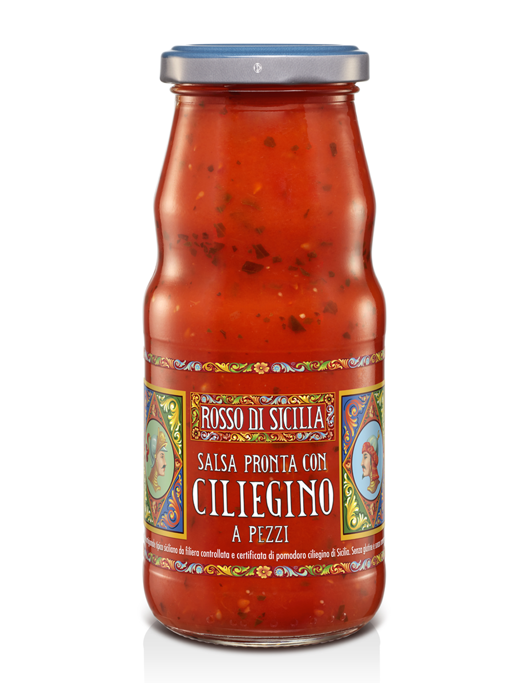 SALSA DI POMODORO CILIEGINO IN PEZZI 350GR