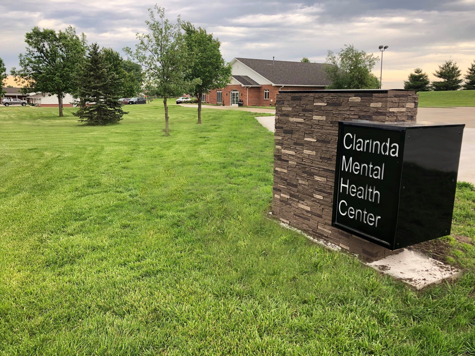 Exterior of the Clarinda Mental Health Facility