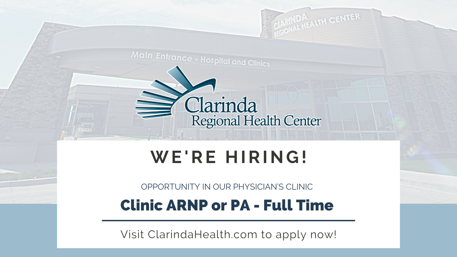 Clarinda Regional Health Center Clarinda, IA