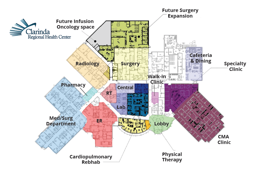 Map and Directions Clarinda Regional Health Center Clarinda, IA