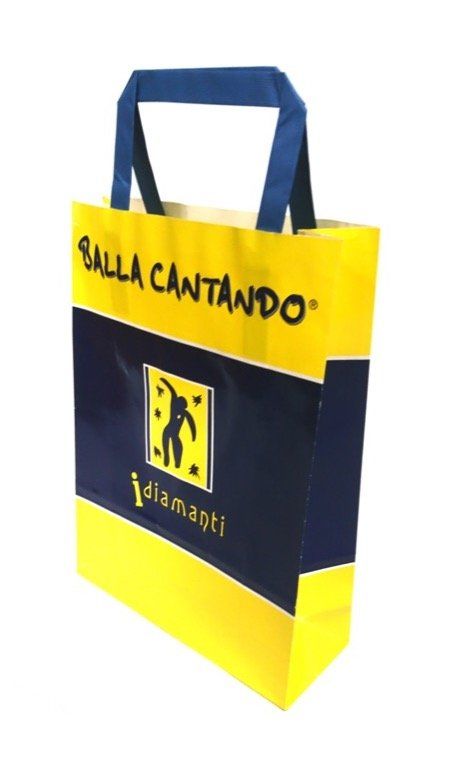busta in carta con logo Handicraft