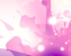 Sfondo astratto composto da forme fluide, morbide e sovrapposte, traslucide