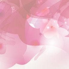 Sfondo astratto composto da forme fluide, morbide e sovrapposte, traslucide