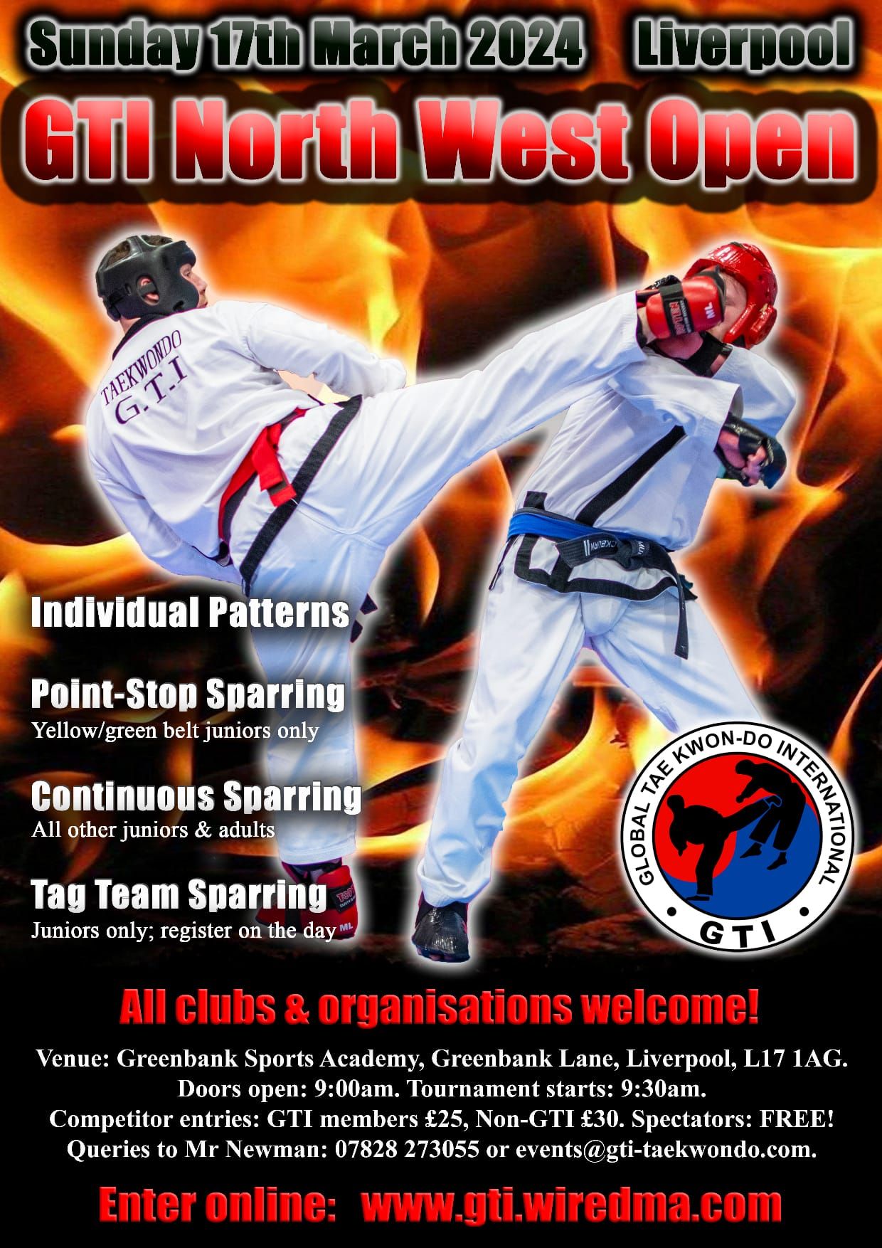 Poster for GTI North West Open 2024