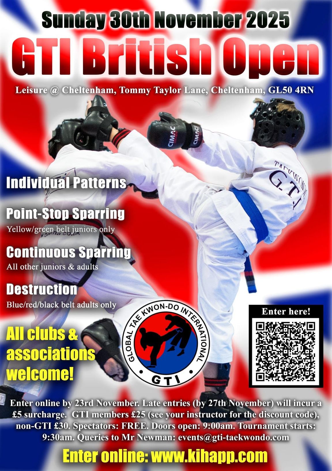 Post for GTI 2025 British Championships
