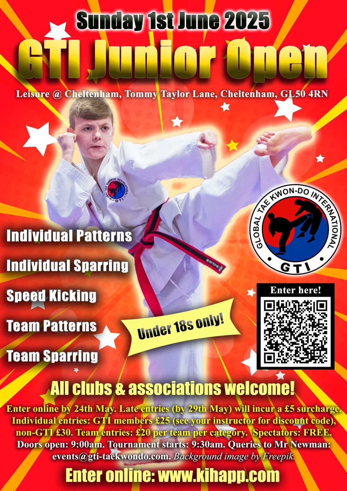Image of poster for GTI North West Open
