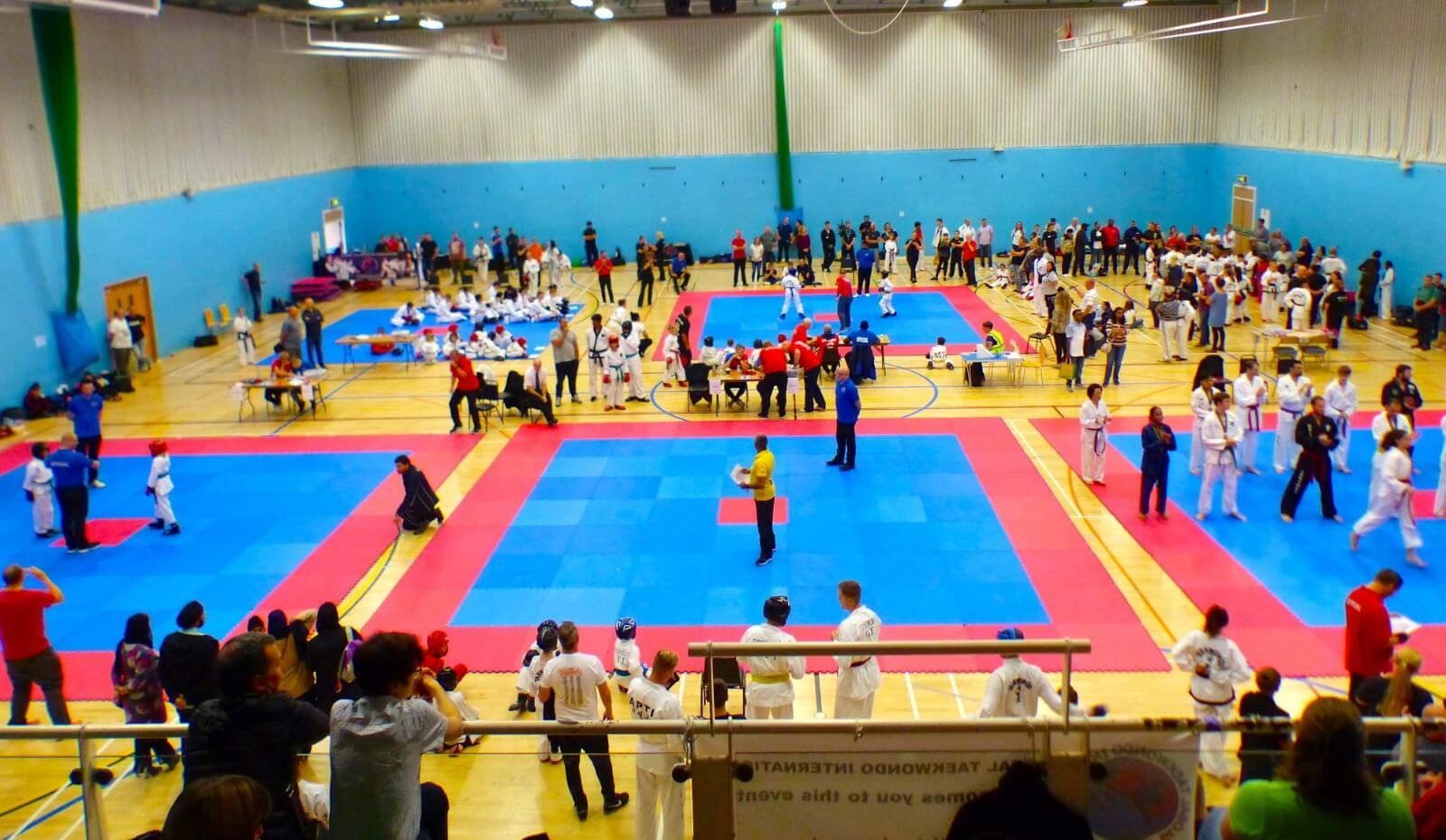 sparring competition hall