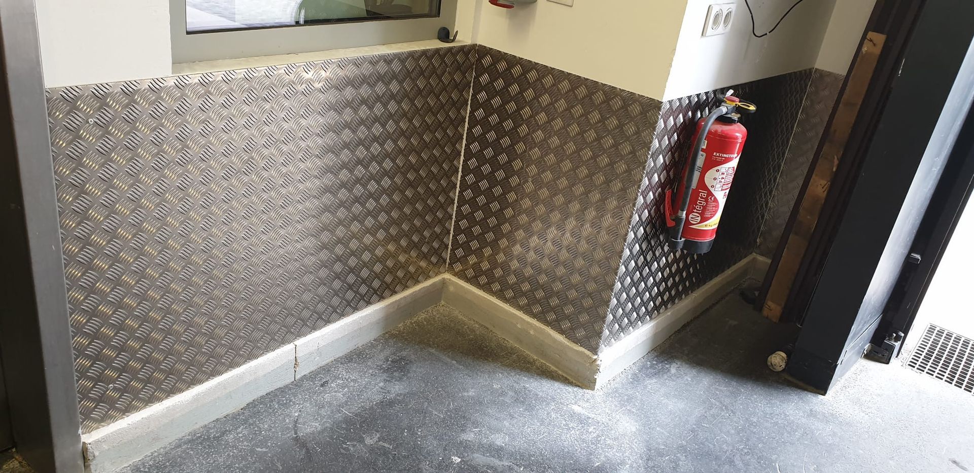 Protection murale centre hospitalier
