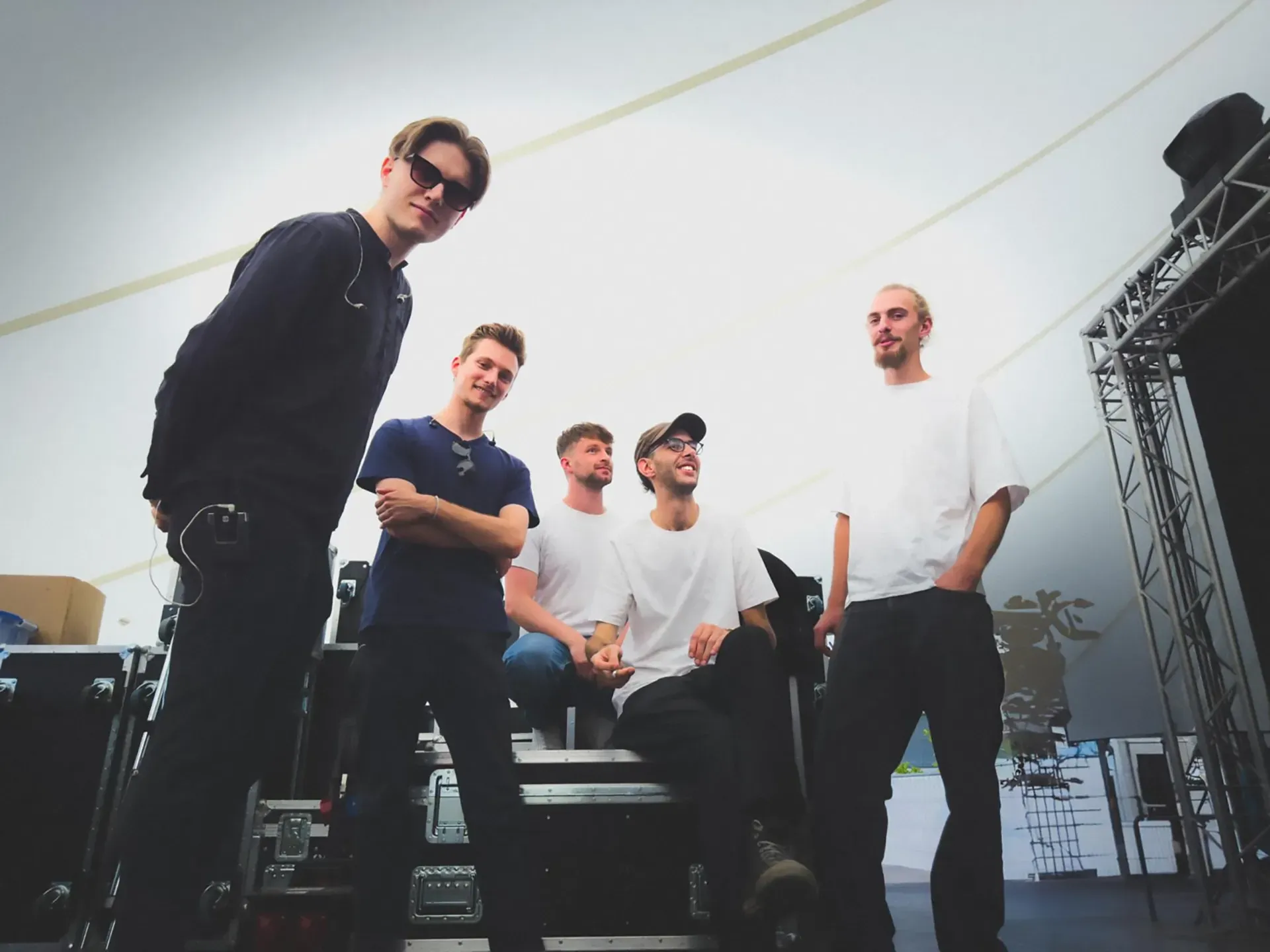 Gruppenbild von der Band CALBORA.
