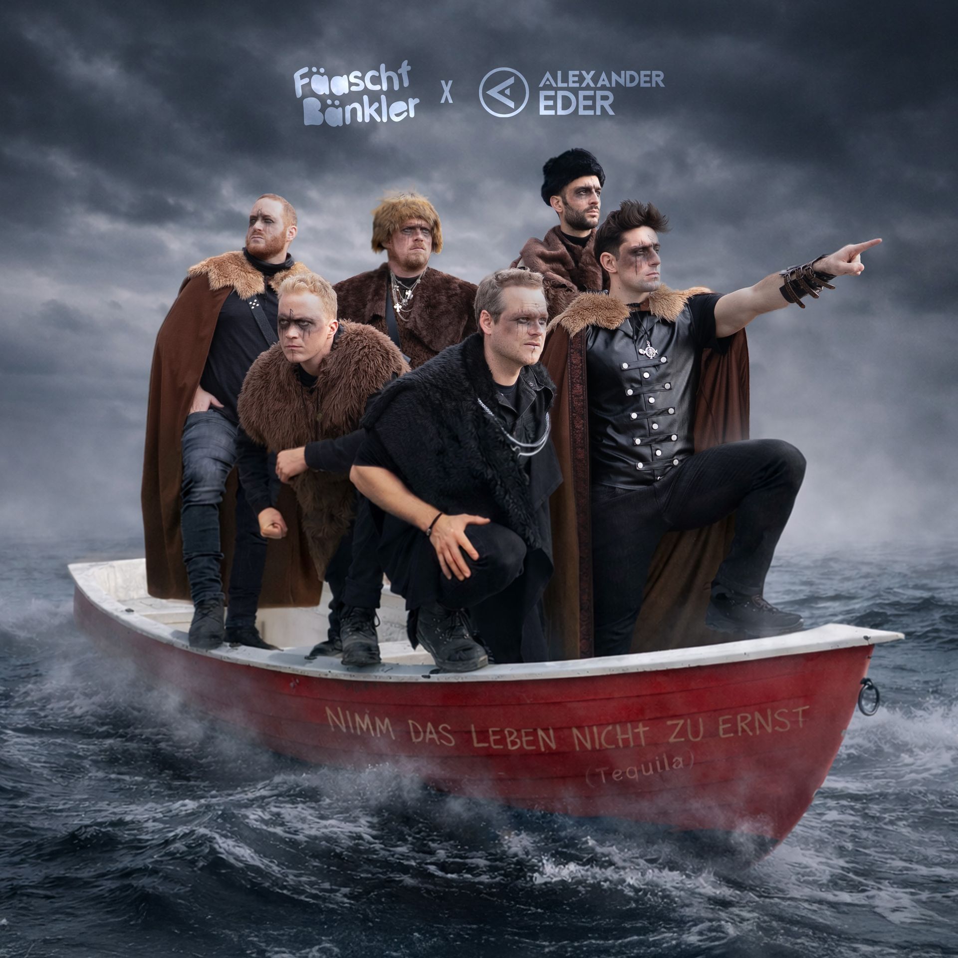 Cover der neue Single „Nimm das Leben nicht zu ernst (Tequila)“