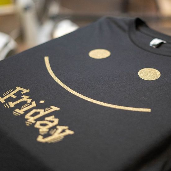 Tshirt With Smiley Design