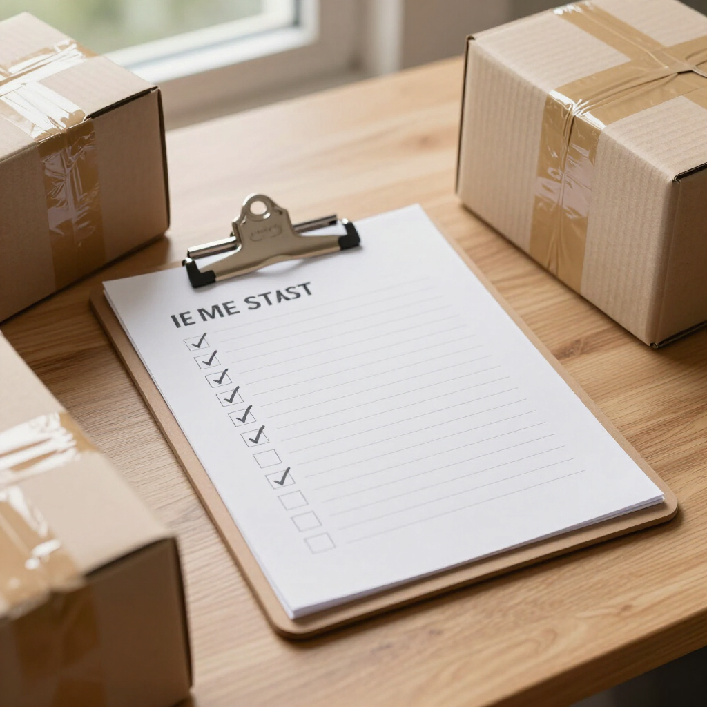 Checklist y evaluación antes de contratar un servicio de mudanzas