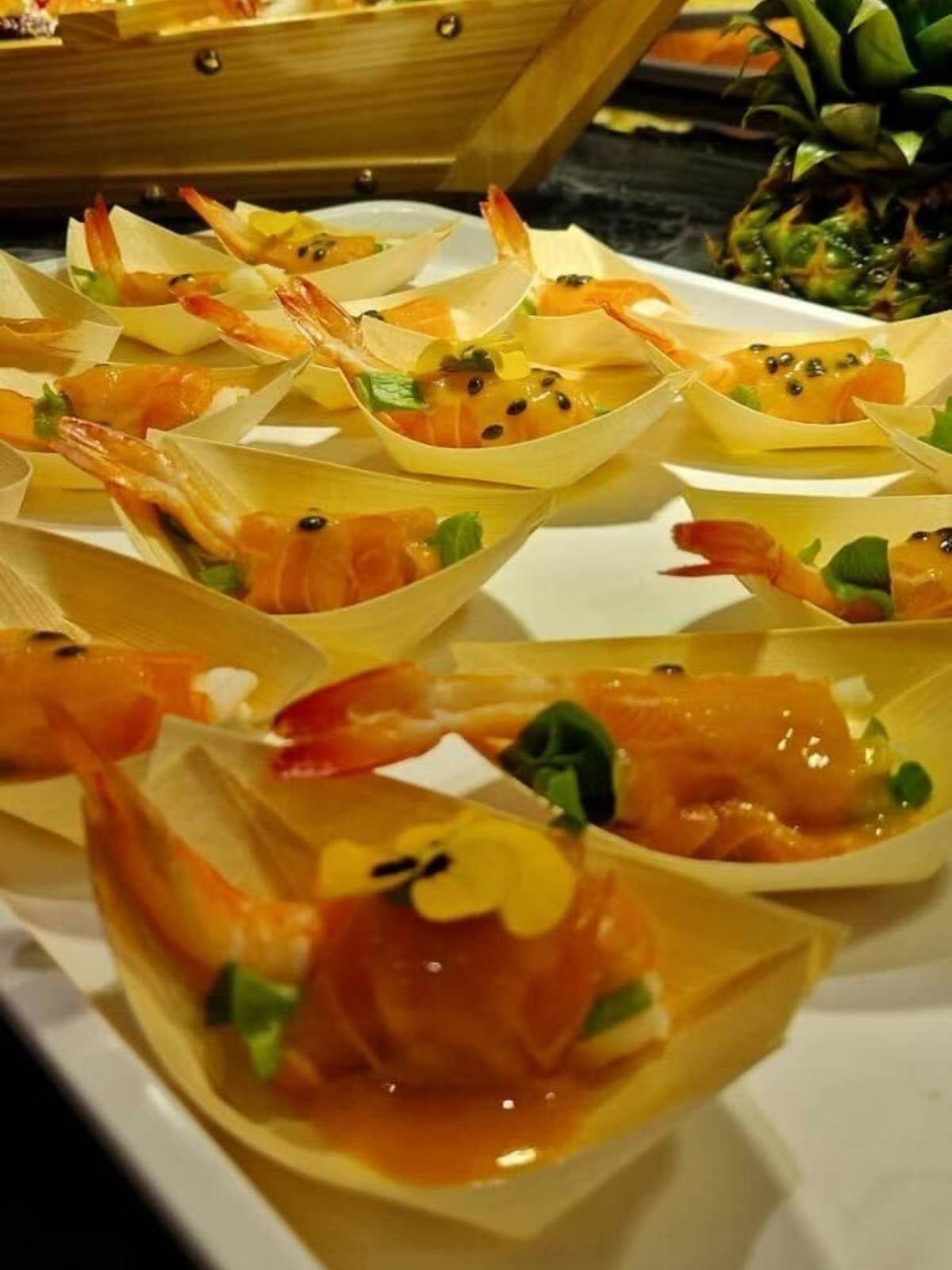 Wok Palais Royal nourriture panée